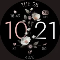 Floral Elegance Watch Face